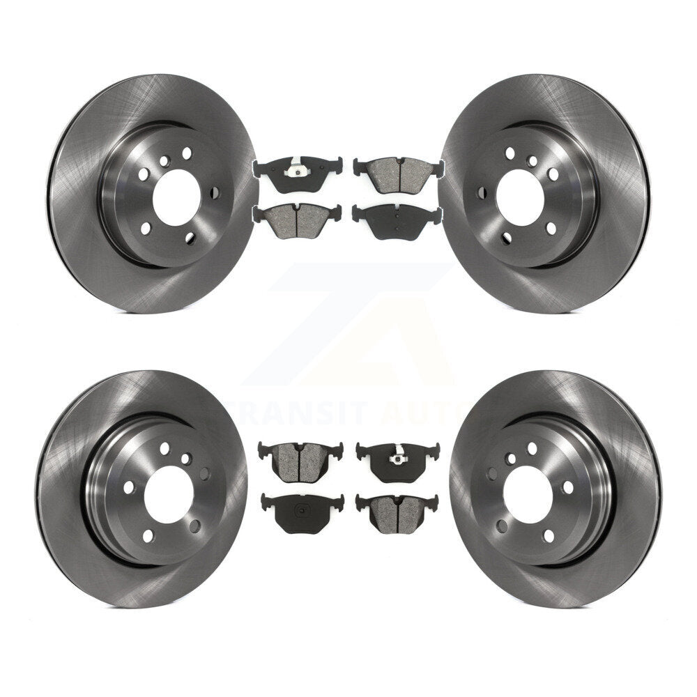 [Avant + Arrière] Kit de Disque et plaquette (semi-métallique) de frein pour 2004-2010 BMW X3 K8S-101287