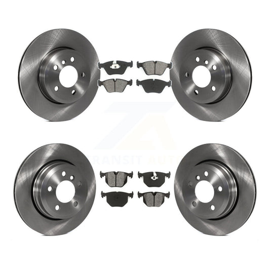 [Avant + Arrière] Kit de Disque et plaquette (semi-métallique) de frein pour 2004-2010 BMW X3 K8S-101287