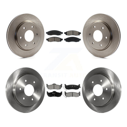 [Avant + Arrière] Kit de Disque et plaquette (semi-métallique) de frein pour Nissan TITAN Armada INFINITI QX56 K8S-101289
