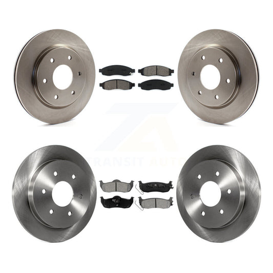 [Avant + Arrière] Kit de Disque et plaquette (semi-métallique) de frein pour Nissan TITAN Armada INFINITI QX56 K8S-101289