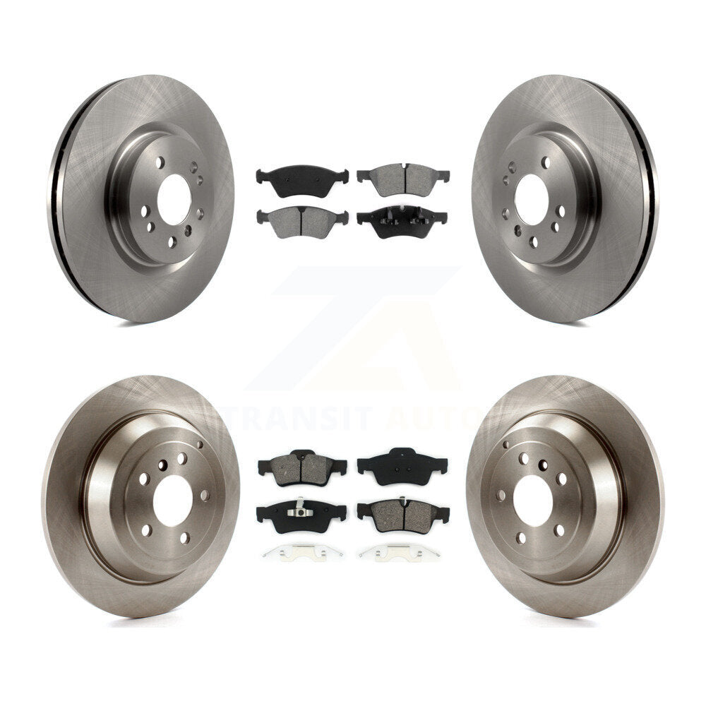 [Avant + Arrière] Kit de Disque et plaquette (semi-métallique) de frein pour Mercedes-Benz ML350 R350 ML500 ML320 R500 R320 ML450 K8S-101293