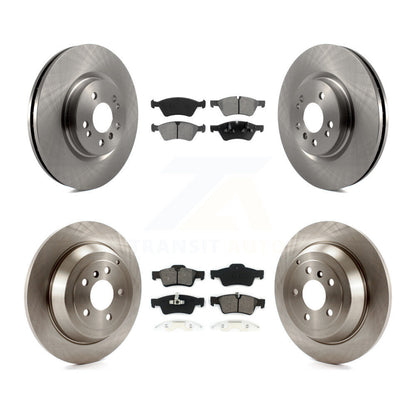 [Avant + Arrière] Kit de Disque et plaquette (semi-métallique) de frein pour Mercedes-Benz ML350 R350 ML500 ML320 R500 R320 ML450 K8S-101293