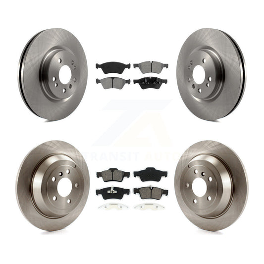 [Avant + Arrière] Kit de Disque et plaquette (semi-métallique) de frein pour Mercedes-Benz ML350 R350 ML500 ML320 R500 R320 ML450 K8S-101293