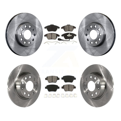 [Avant + Arrière] Kit de Disque et plaquette (semi-métallique) de frein pour Volkswagen Beetle K8S-101299