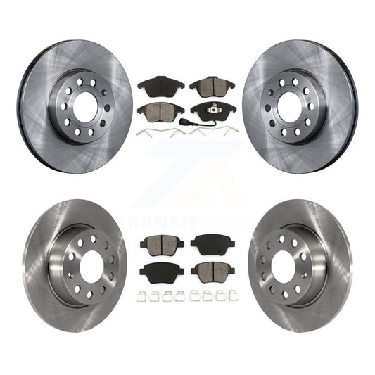 [Avant + Arrière] Kit de Disque et plaquette (semi-métallique) de frein pour Volkswagen Beetle K8S-101299
