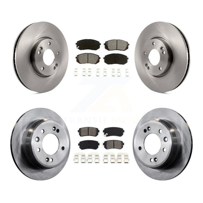 [Avant + Arrière] Kit de Disque et plaquette (semi-métallique) de frein pour Kia Sportage Hyundai Tucson K8S-101303