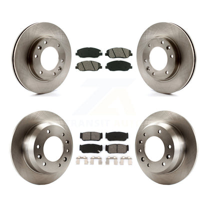 [Avant + Arrière] Kit de Disque et plaquette (semi-métallique) de frein pour Kia Sedona Hyundai Entourage To 04/27/06 K8S-101313