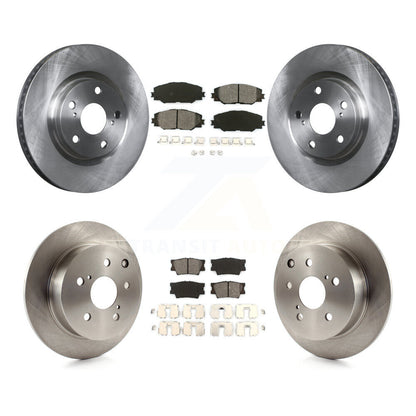 [Avant + Arrière] Kit de Disque et plaquette (semi-métallique) de frein pour Toyota Matrix Pontiac Vibe K8S-101315