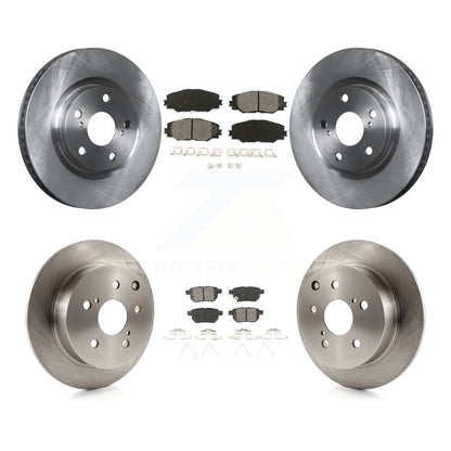 [Avant + Arrière] Kit de Disque et plaquette (semi-métallique) de frein pour 2010 Toyota Matrix XRS K8S-101316
