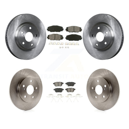 [Avant + Arrière] Kit de Disque et plaquette (semi-métallique) de frein pour Toyota Matrix Pontiac Vibe Corolla iM Scion K8S-101319
