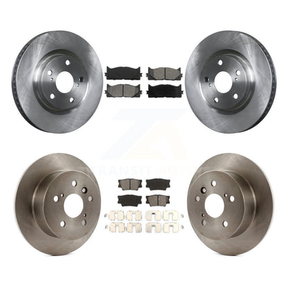 [Avant + Arrière] Kit de Disque et plaquette (semi-métallique) de frein pour Toyota Camry Lexus ES350 Avalon K8S-101321