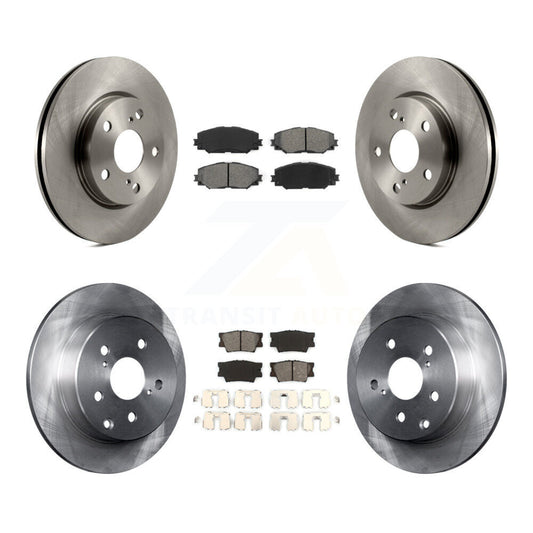 [Avant + Arrière] Kit de Disque et plaquette (semi-métallique) de frein pour Toyota RAV4 Lexus HS250h K8S-101324