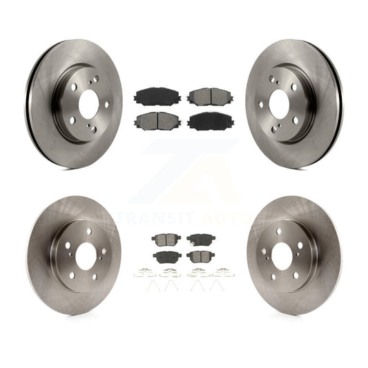 [Avant + Arrière] Kit de Disque et plaquette (semi-métallique) de frein pour 2008-2015 Scion xB K8S-101325