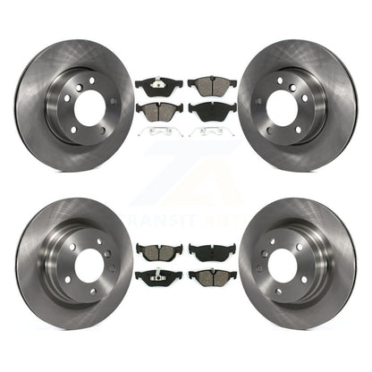 [Avant + Arrière] Kit de Disque et plaquette (semi-métallique) de frein pour BMW 328i 325i 323i K8S-101327