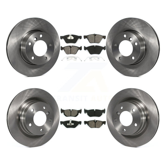 [Avant + Arrière] Kit de Disque et plaquette (semi-métallique) de frein pour BMW 328i 325i 323i K8S-101327