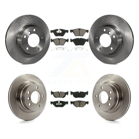 [Avant + Arrière] Kit de Disque et plaquette (semi-métallique) de frein pour 2008-2013 BMW 128i K8S-101329