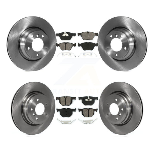 [Avant + Arrière] Kit de Disque et plaquette (semi-métallique) de frein pour 2006 BMW 330i 330xi K8S-101331
