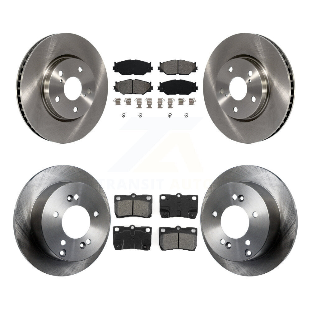 [Avant + Arrière] Kit de Disque et plaquette (semi-métallique) de frein pour Lexus IS250 K8S-101334