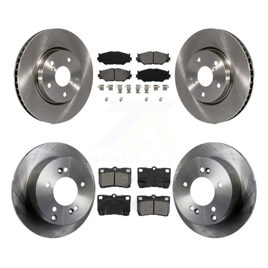 [Avant + Arrière] Kit de Disque et plaquette (semi-métallique) de frein pour Lexus IS250 K8S-101334