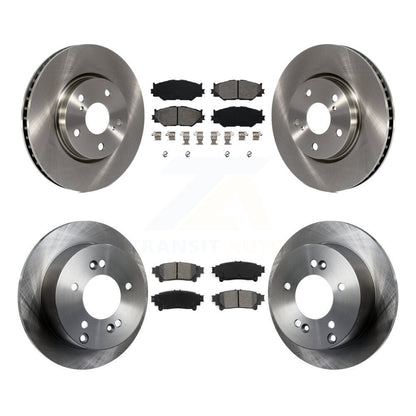 [Avant + Arrière] Kit de Disque et plaquette (semi-métallique) de frein pour 2014-2015 Lexus IS250 Base avec RWD avec F Sport Package K8S-101335