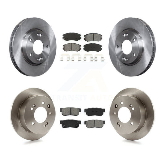[Avant + Arrière] Kit de Disque et plaquette (semi-métallique) de frein pour Hyundai Elantra K8S-101337