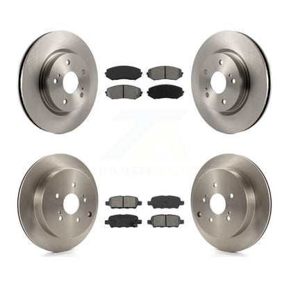 [Avant + Arrière] Kit de Disque et plaquette (semi-métallique) de frein pour 2009-2013 Suzuki Grand Vitara K8S-101338