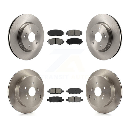 [Avant + Arrière] Kit de Disque et plaquette (semi-métallique) de frein pour 2009-2013 Suzuki Grand Vitara K8S-101338