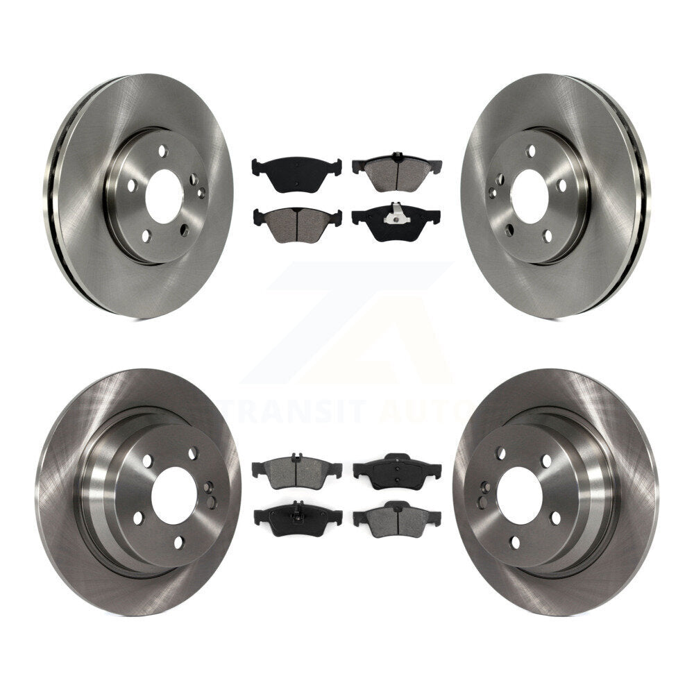 [Avant + Arrière] Kit de Disque et plaquette (semi-métallique) de frein pour Mercedes-Benz E320 E300 K8S-101339