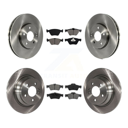 [Avant + Arrière] Kit de Disque et plaquette (semi-métallique) de frein pour Mercedes-Benz E320 E300 K8S-101339