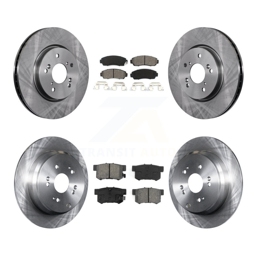 [Avant + Arrière] Kit de Disque et plaquette (semi-métallique) de frein pour Acura RDX K8S-101342