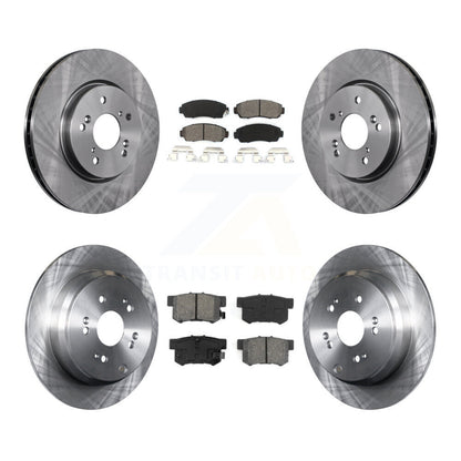 [Avant + Arrière] Kit de Disque et plaquette (semi-métallique) de frein pour Acura RDX K8S-101342