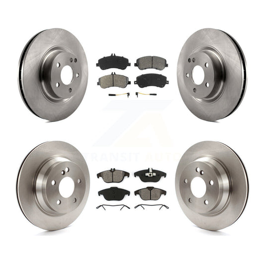 [Avant + Arrière] Kit de Disque et plaquette (semi-métallique) de frein pour Mercedes-Benz GLK350 GLK250 K8S-101352