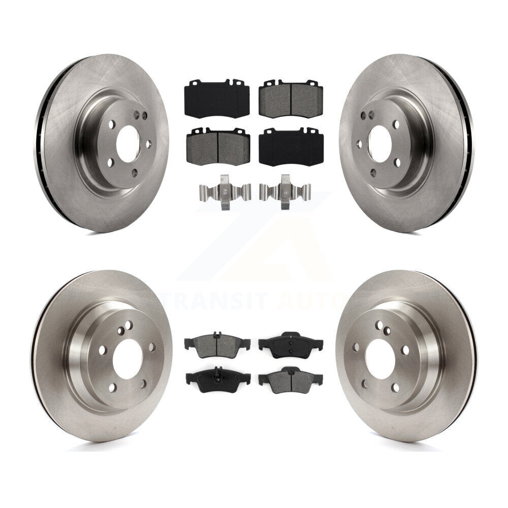 [Avant + Arrière] Kit de Disque et plaquette (semi-métallique) de frein pour Mercedes-Benz CLS550 CLS500 E550 K8S-101353