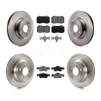 [Avant + Arrière] Kit de Disque et plaquette (semi-métallique) de frein pour Mercedes-Benz CLS550 CLS500 E550 K8S-101353