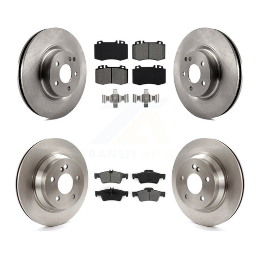 [Avant + Arrière] Kit de Disque et plaquette (semi-métallique) de frein pour Mercedes-Benz CLS550 CLS500 E550 K8S-101353