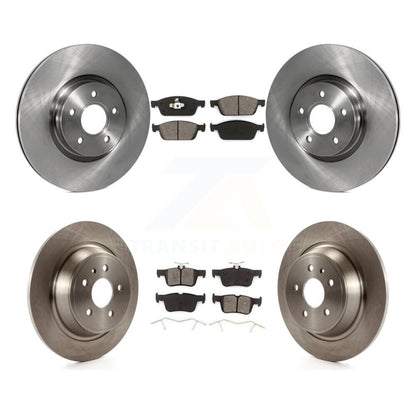 [Avant + Arrière] Kit de Disque et plaquette (semi-métallique) de frein pour Ford Escape Lincoln MKC K8S-101356