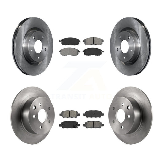 [Avant + Arrière] Kit de Disque et plaquette (semi-métallique) de frein pour Nissan Altima K8S-101358