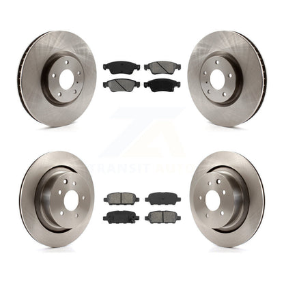 [Avant + Arrière] Kit de Disque et plaquette (semi-métallique) de frein pour INFINITI G37 G35 Q60 K8S-101363