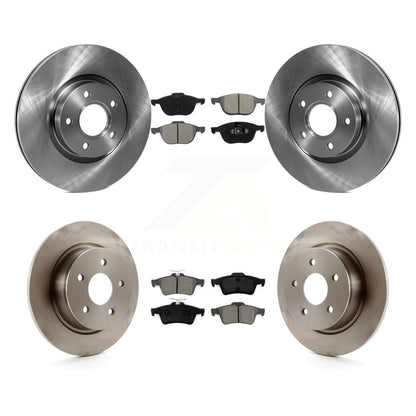 [Avant + Arrière] Kit de Disque et plaquette (semi-métallique) de frein pour Ford Escape C-Max K8S-101374