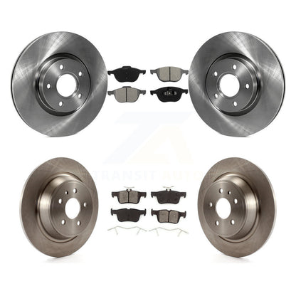 [Avant + Arrière] Kit de Disque et plaquette (semi-métallique) de frein pour Ford Escape K8S-101375