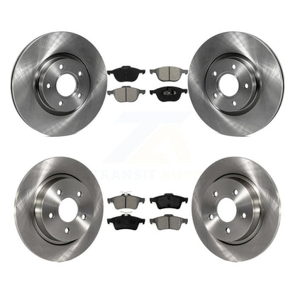 [Avant + Arrière] Kit de Disque et plaquette (semi-métallique) de frein pour Volvo S40 C70 C30 V50 K8S-101376