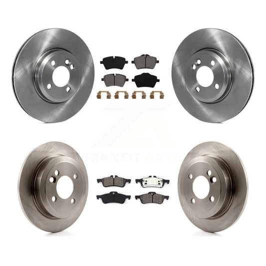 [Avant + Arrière] Kit de Disque et plaquette (semi-métallique) de frein pour 2002-2005 Mini Cooper avec 294mm Diameter Rotor K8S-101377