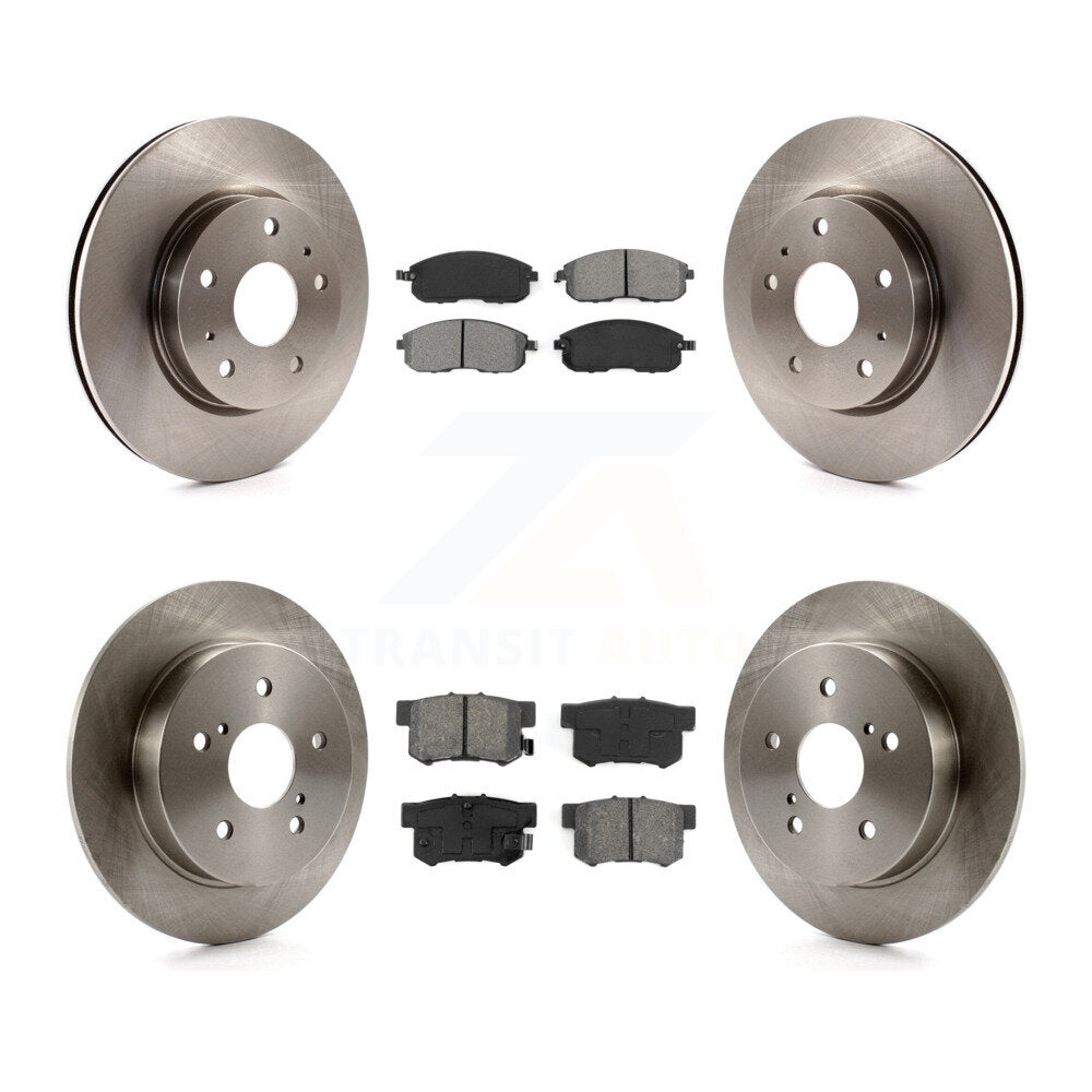 [Avant + Arrière] Kit de Disque et plaquette (semi-métallique) de frein pour Suzuki SX4 Crossover K8S-101382
