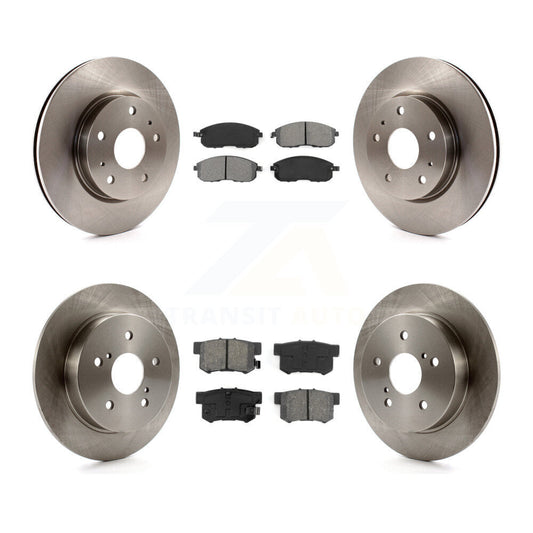[Avant + Arrière] Kit de Disque et plaquette (semi-métallique) de frein pour Suzuki SX4 Crossover K8S-101382