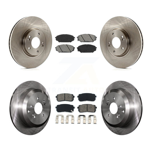 [Avant + Arrière] Kit de Disque et plaquette (semi-métallique) de frein pour 2007-2012 Hyundai Veracruz K8S-101388