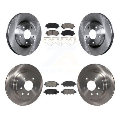 [Avant + Arrière] Kit de Disque et plaquette (semi-métallique) de frein pour Nissan Rogue Select K8S-101392