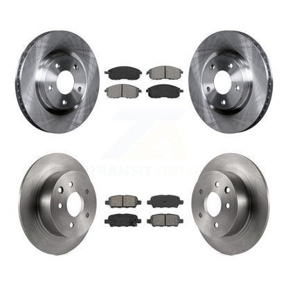 [Avant + Arrière] Kit de Disque et plaquette (semi-métallique) de frein pour 2007-2012 Nissan Sentra SE-R K8S-101393