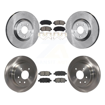 [Avant + Arrière] Kit de Disque et plaquette (semi-métallique) de frein pour 2014-2017 Nissan Juke Nismo RS K8S-101395