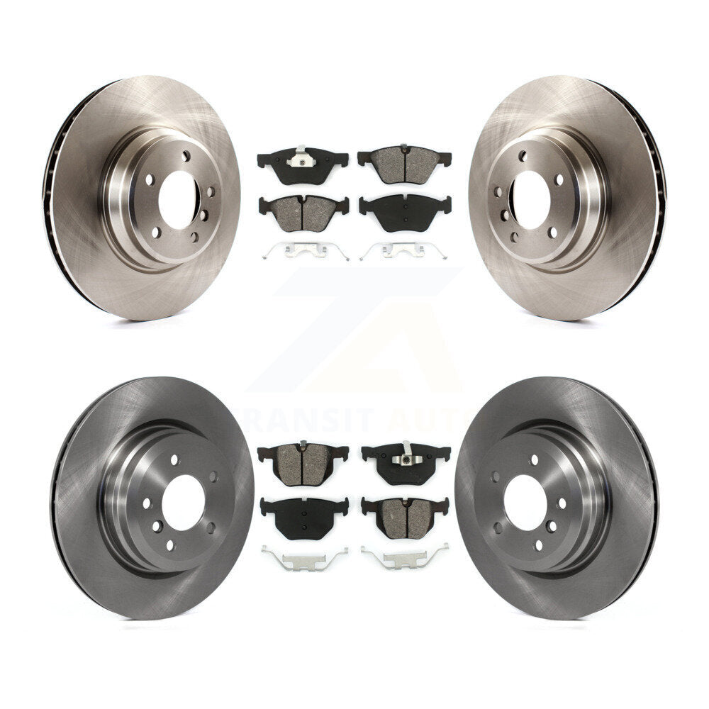 [Avant + Arrière] Kit de Disque et plaquette (semi-métallique) de frein pour 2007 BMW 335xi K8S-101398