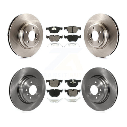 [Avant + Arrière] Kit de Disque et plaquette (semi-métallique) de frein pour 2007 BMW 335xi K8S-101398